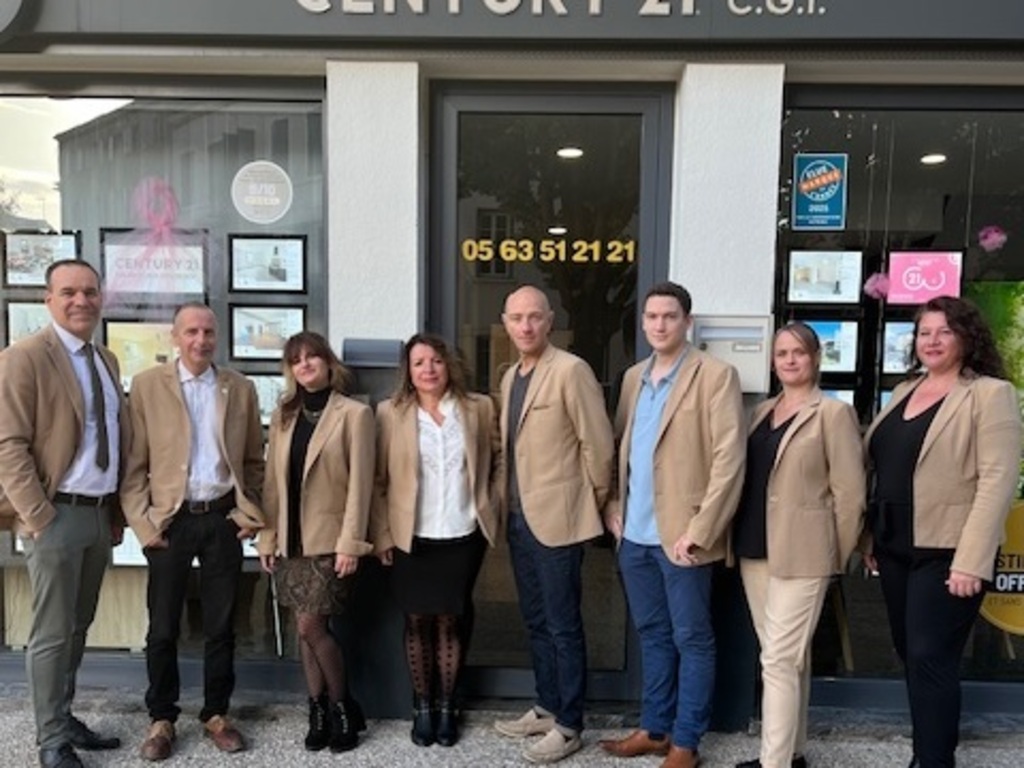l'équipe de l'agence C.G.I.