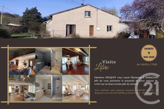 maison - SEMALENS - 81