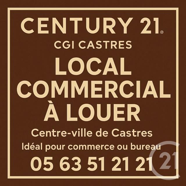 Commerce à louer CASTRES