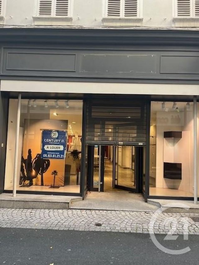 commerce à louer - 120.0 m2 - CASTRES - 81 - MIDI-PYRENEES - Century 21 C.G.I.