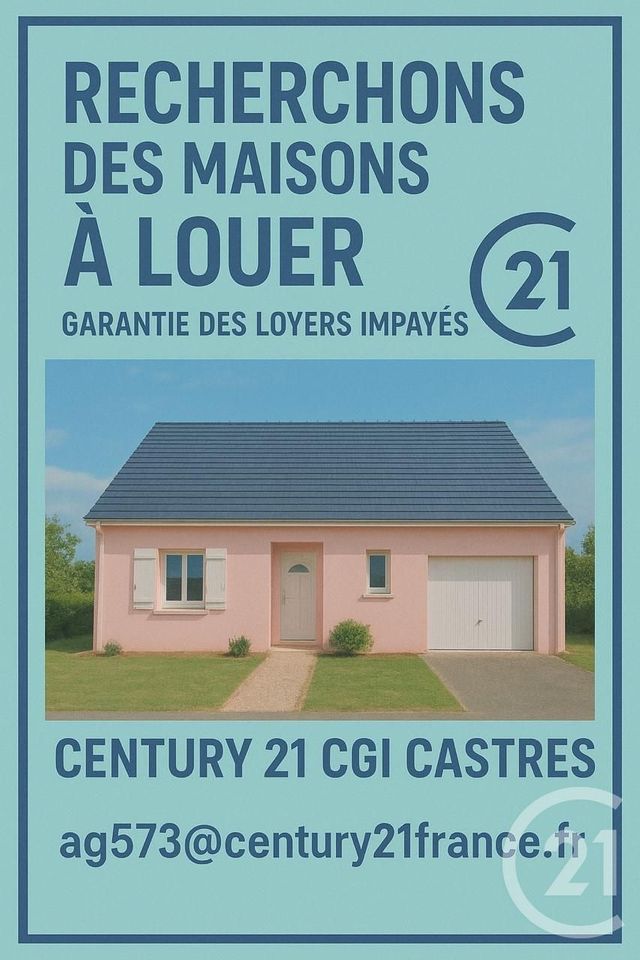 maison à vendre - 5 pièces - 123.0 m2 - CASTRES - 81 - MIDI-PYRENEES - Century 21 C.G.I.