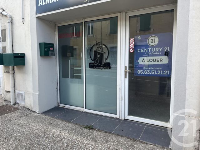 commerce à louer - 38.3 m2 - CASTRES - 81 - MIDI-PYRENEES - Century 21 C.G.I.