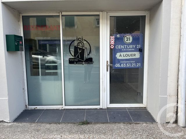 commerce à louer - 38.3 m2 - CASTRES - 81 - MIDI-PYRENEES - Century 21 C.G.I.